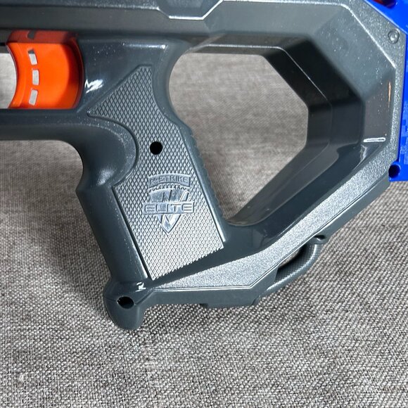 NERF N-Strike Elite Crossbolt Blaster Orange Blue NO 12 DART AMMO CLIP - Picture 7 of 15